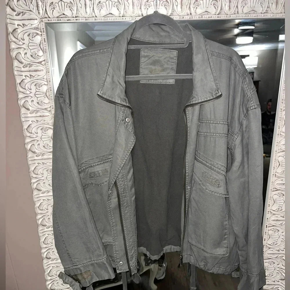 American Eagle Oversized Bomber Jacket